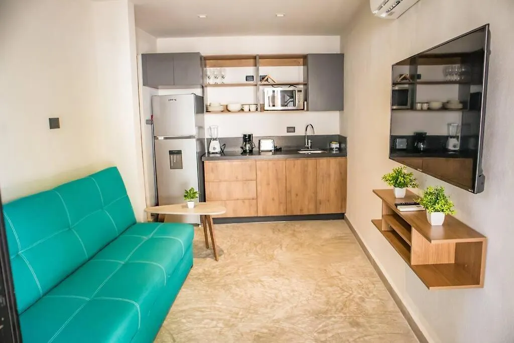 Apartment 1 Bedroom In Downtown Walking Distance From Bars Tulum Mexico